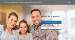 Desktop Screenshot of dentalcareofbellevue.com