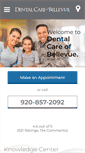 Mobile Screenshot of dentalcareofbellevue.com